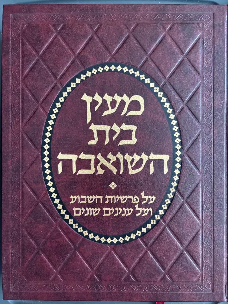 Maayan Bais Hasho'eivah - מעין בית השואבה